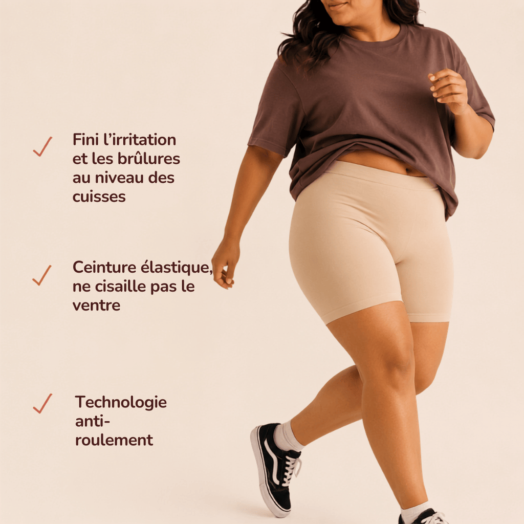 Short Anti-Frottement Invisible
