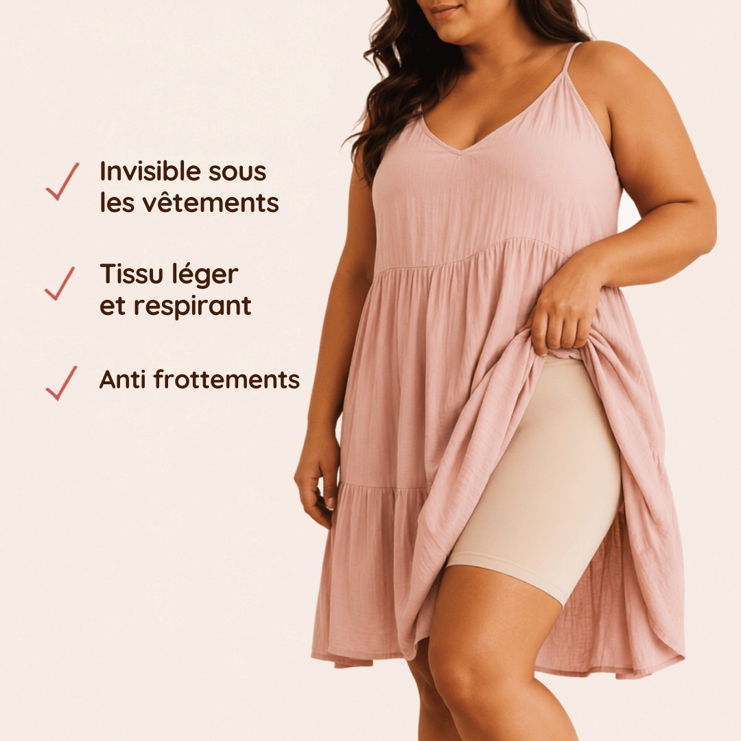 Short Anti-Frottement Invisible